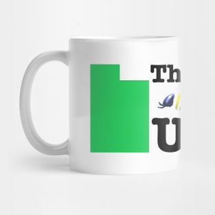 Green UTAH Mug